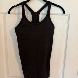 Black Racerback Tank Top